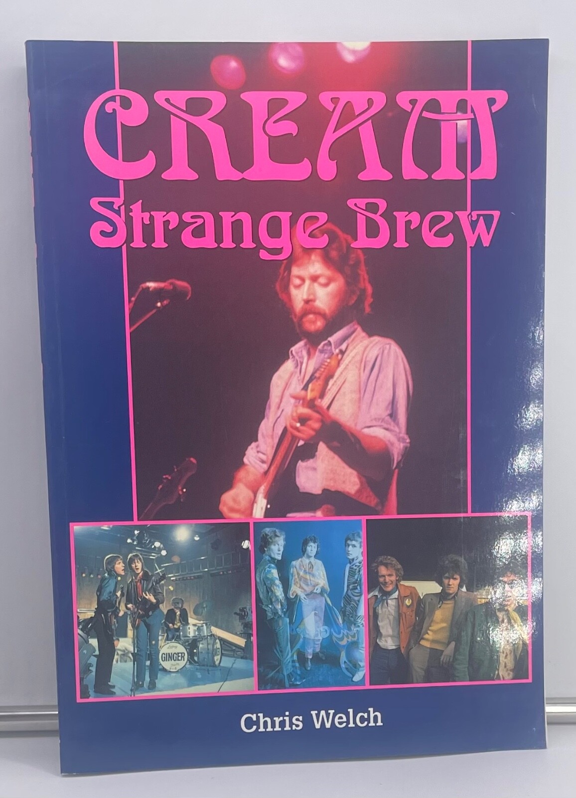 Cream: Strange Brew by Chris Welch, 1994 Near Fine trade paperback, Castle Comm.