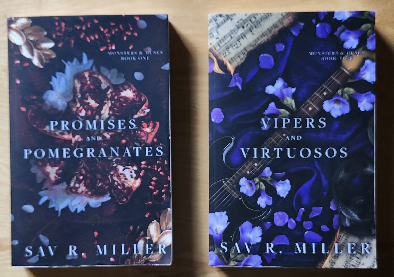 MONSTERS & MUSES by Sav R. Miller – 2 Book Lot