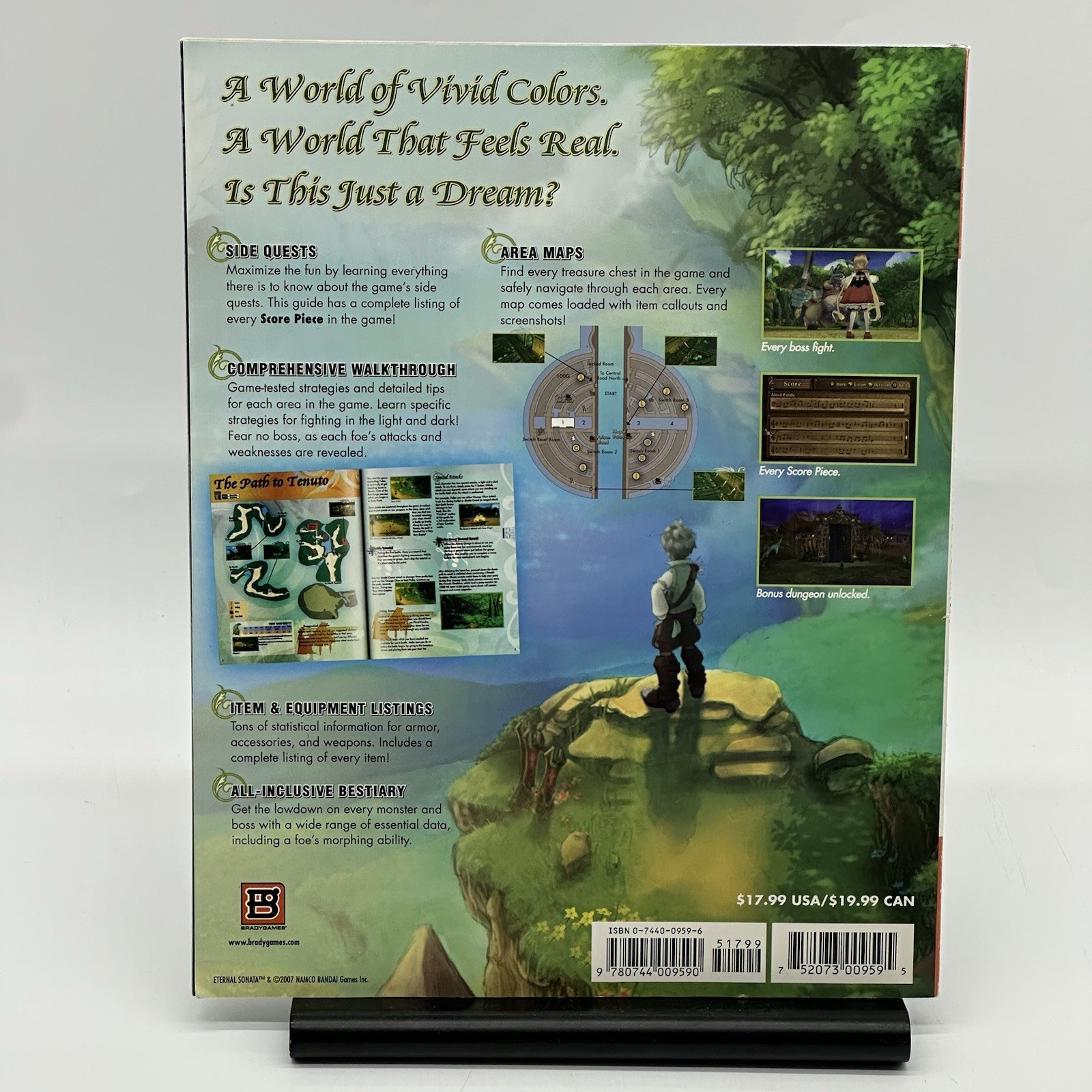 Eternal Sonata – Brady Games – Official Strategy Game Guide Covers Xbox 360 Game