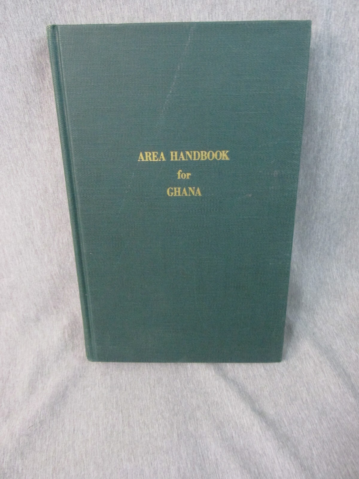 AREA HANDBOOK FOR GHANA 1/1971 DA PAM 550-153 Hardback