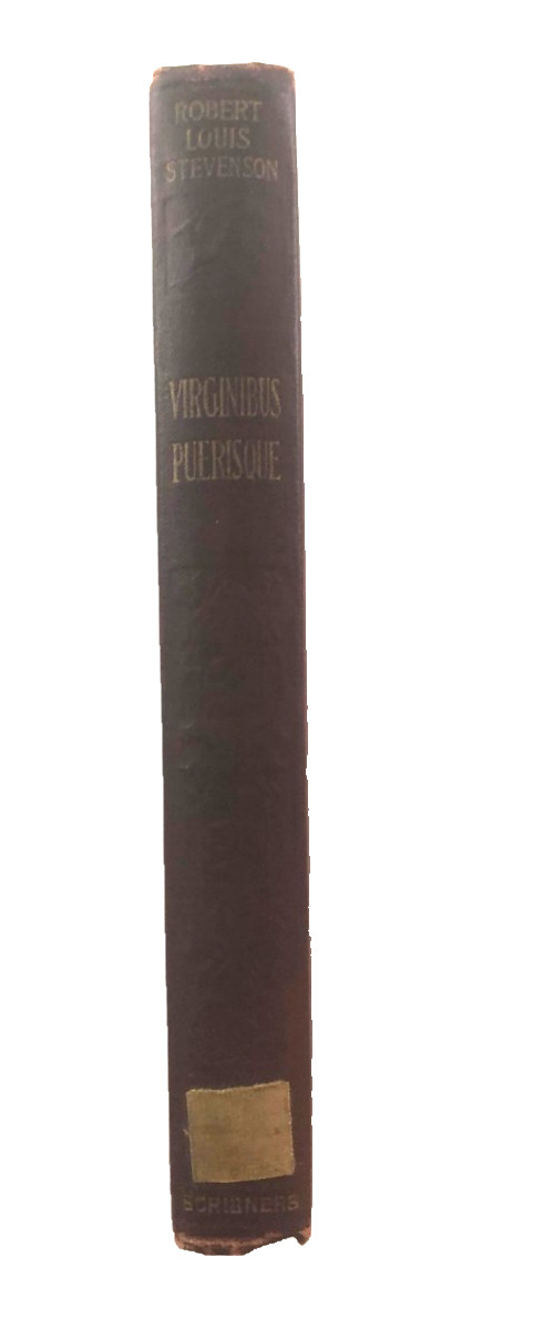 Virginibus Puerisque & Other Papers by R L Stevenson 1911 Biographical Edition