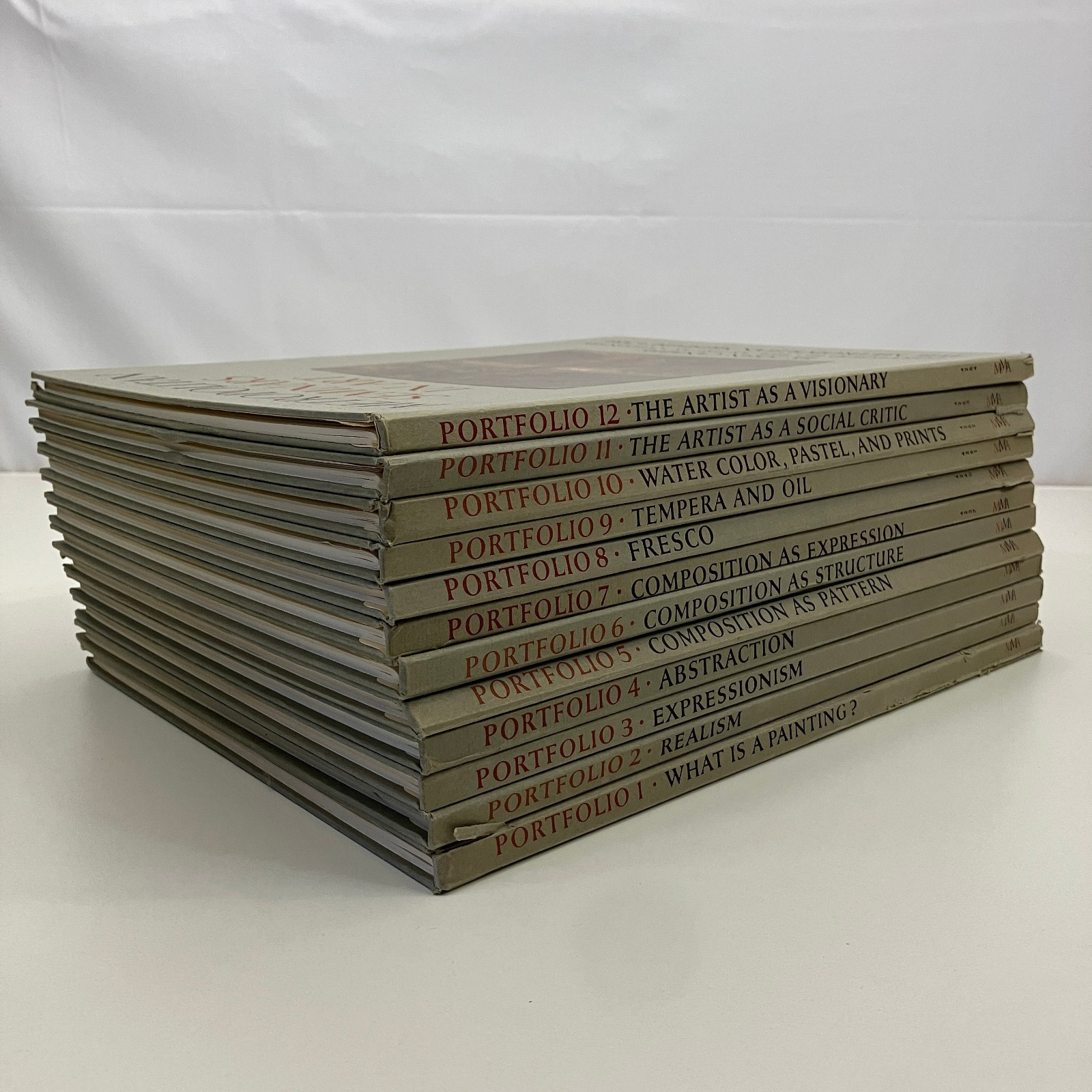 12 Vintage Metropolitan Seminars in Art Hardcover Portfolio Set MMA John Canaday