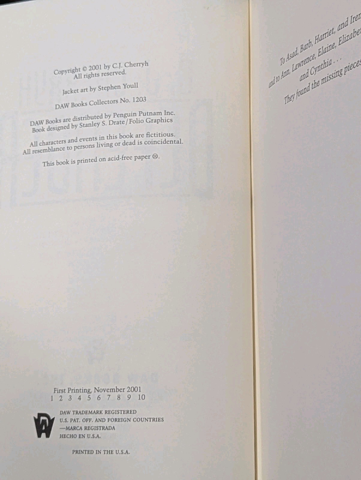 ​​​C.J. Cherryh Foreigner 2nd Sequence Precursor Defender Explorer 1st/1st HCDJ