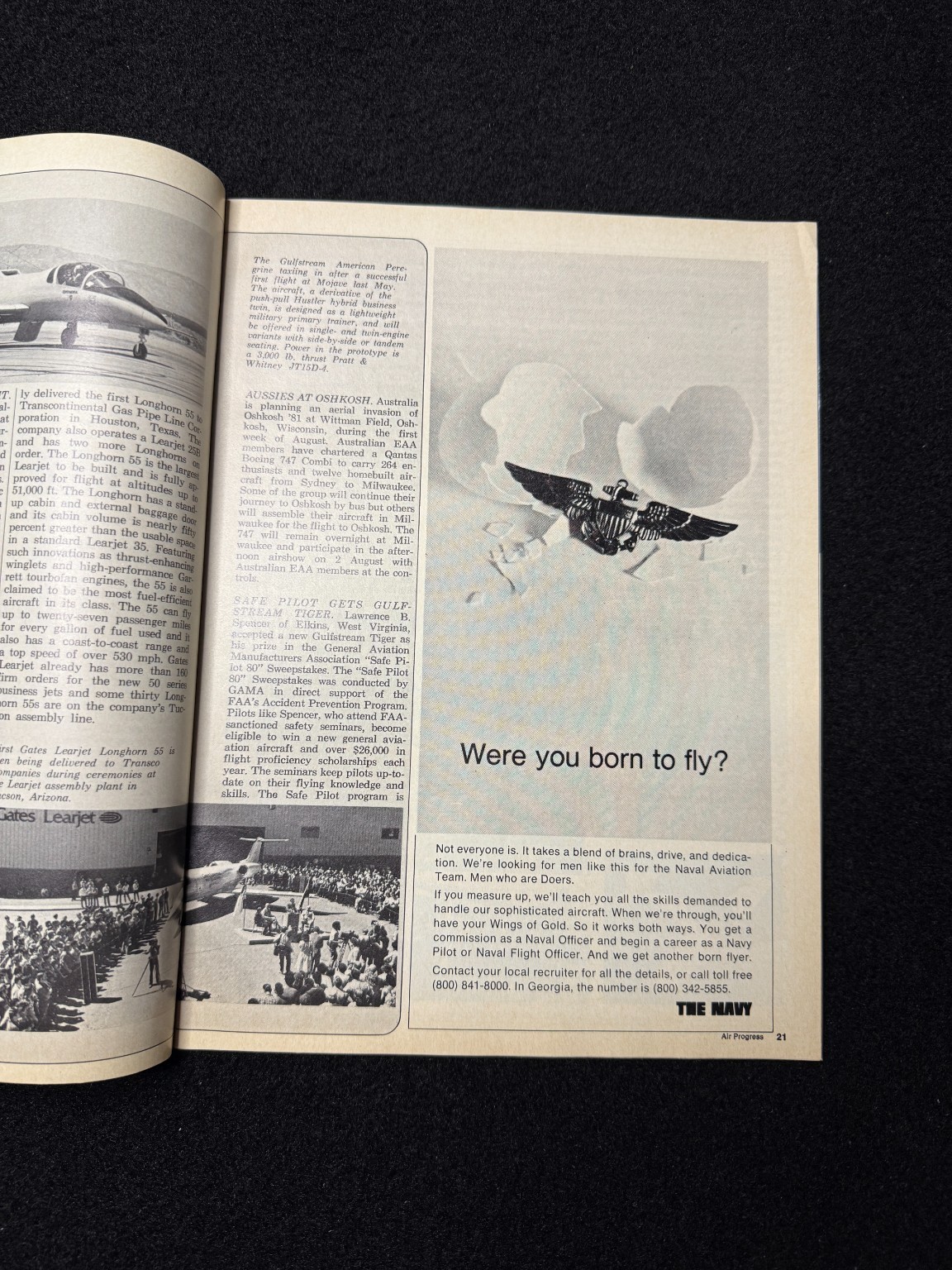 Air Progress Aviation Magazine 1981 AP’s Annual Survey of Avionics Aircraft
