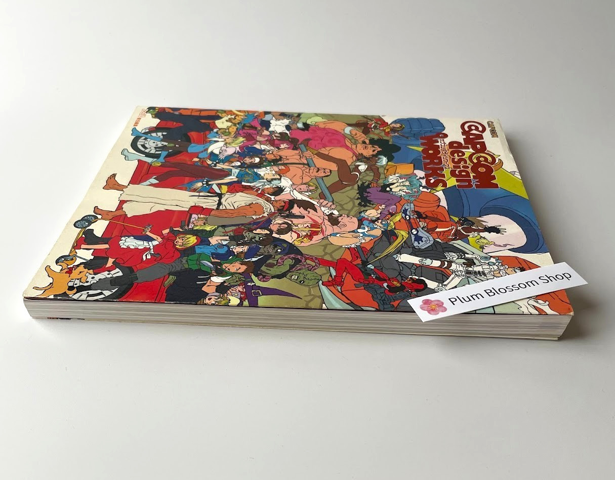 CAPCOM design WORKS Art Book Japan Video Game Illustration Concept Art