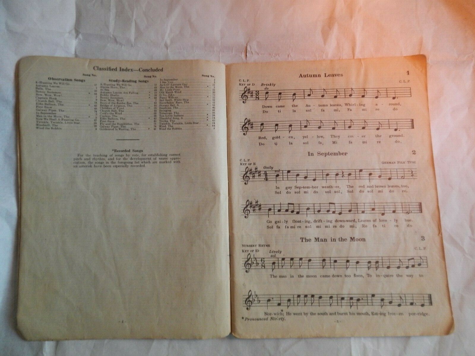 THE SILVER BOOK of SONGS Hall & McCreary Co., Chicago Copyright 1935 132 Pages