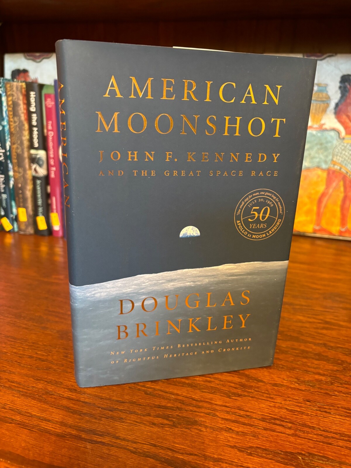American Moonshot. Douglas Brinkley. 1st HC Ptg Harper 2019. Fine Unread