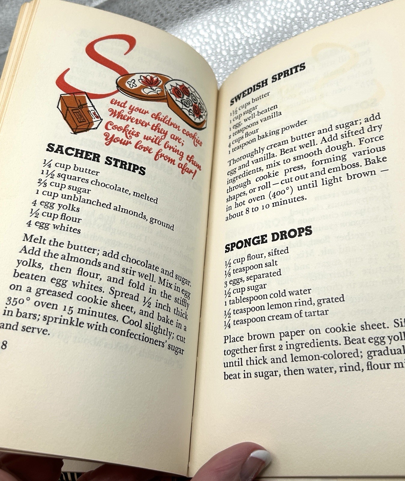 ABC of Cookies by Peter Pauper Press 1961 Hardcover Vintage Baking Book DJ