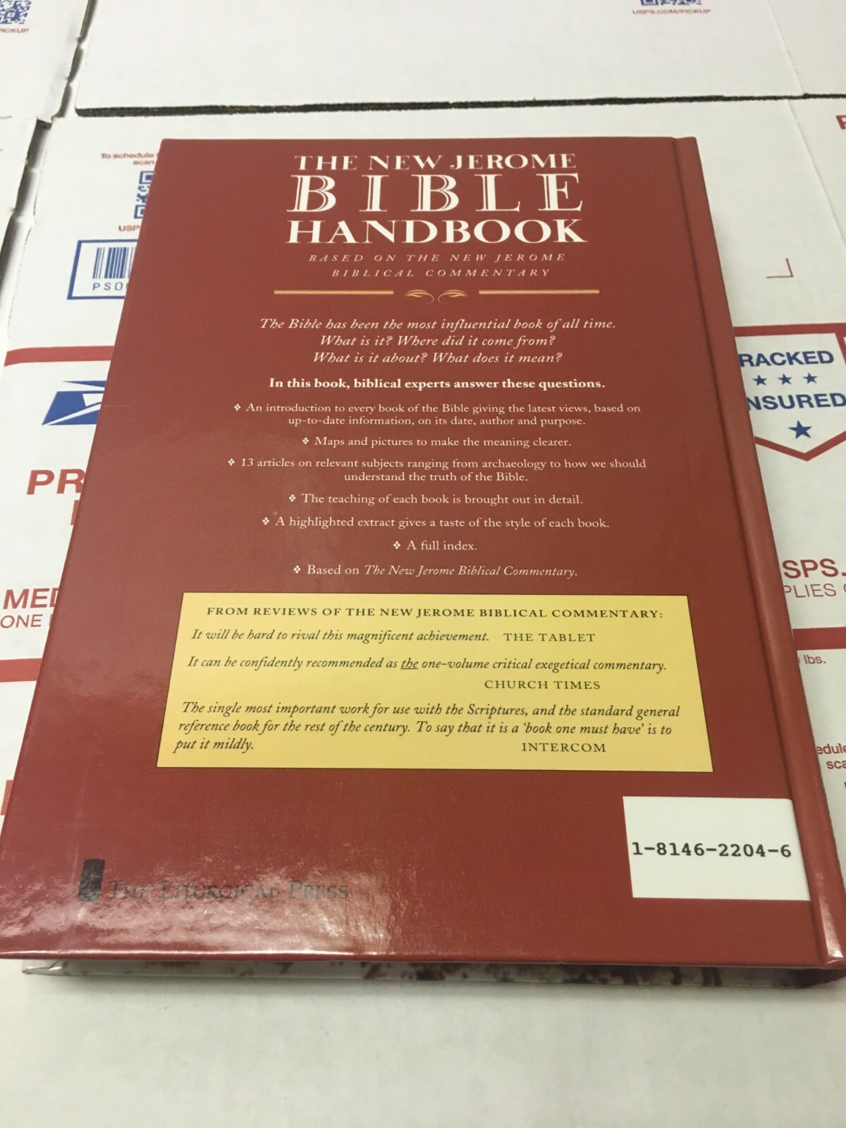 The New Jerome Bible Handbook 1st/1st HC The Liturgical Press 1992