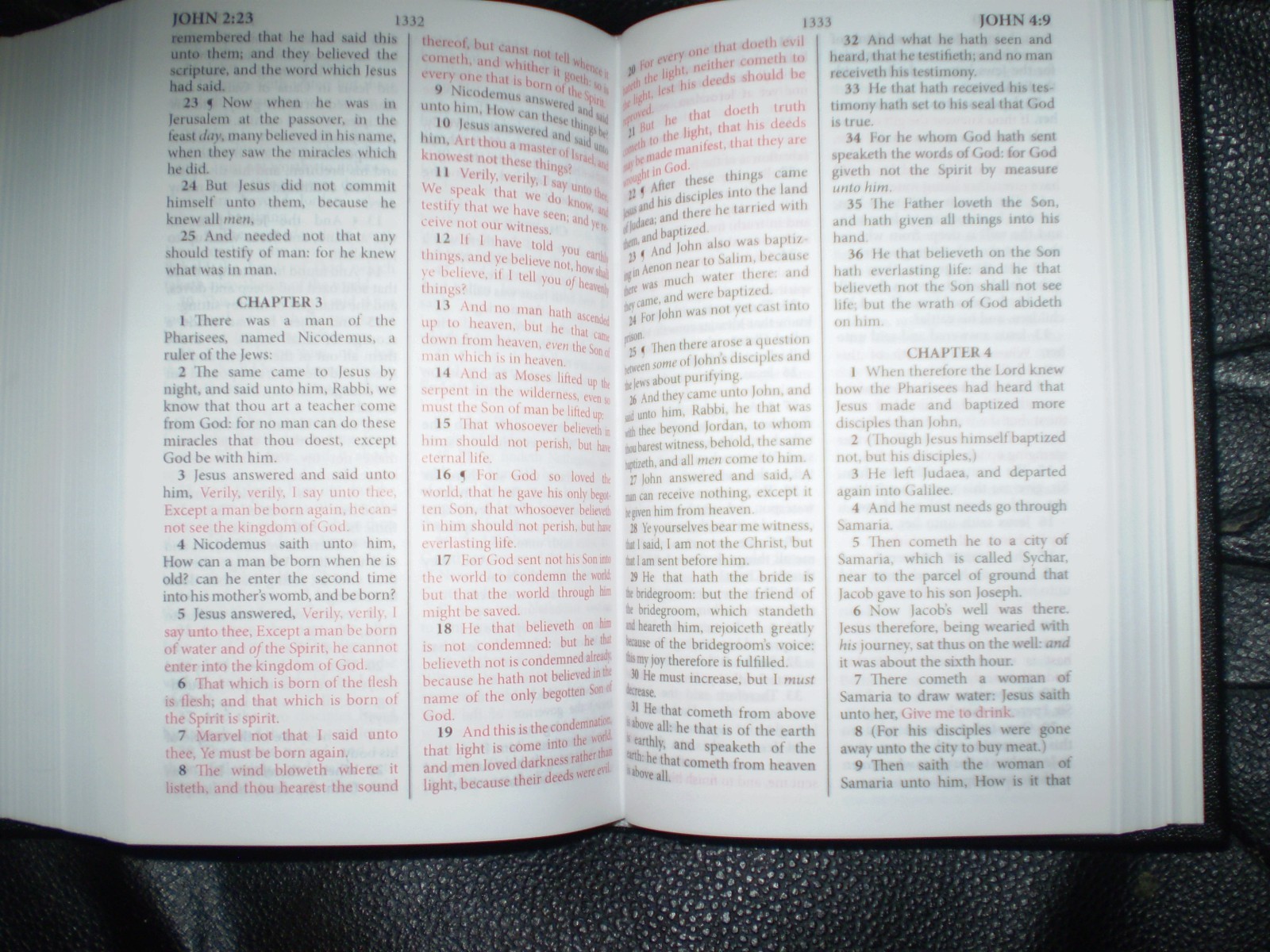 Compact Bible, King James Version (Red Letter, Color Maps, Mint, Ships Free!)