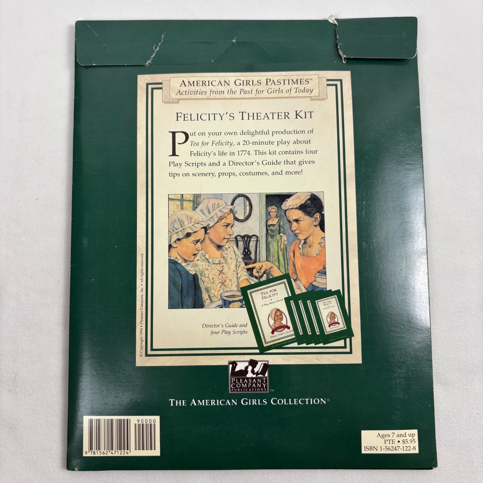 Felicity’s Theater Kit American Girls Pastimes Vintage Collection