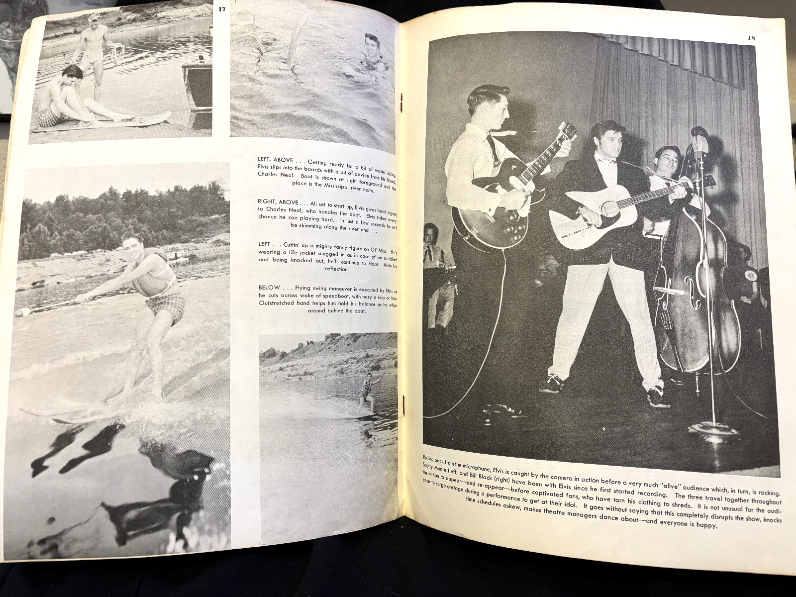 ELVIS PRESLEY JUKE BOX FAVORITES 35-PAGES WITH PHOTOS + SHEET MUSIC 1956