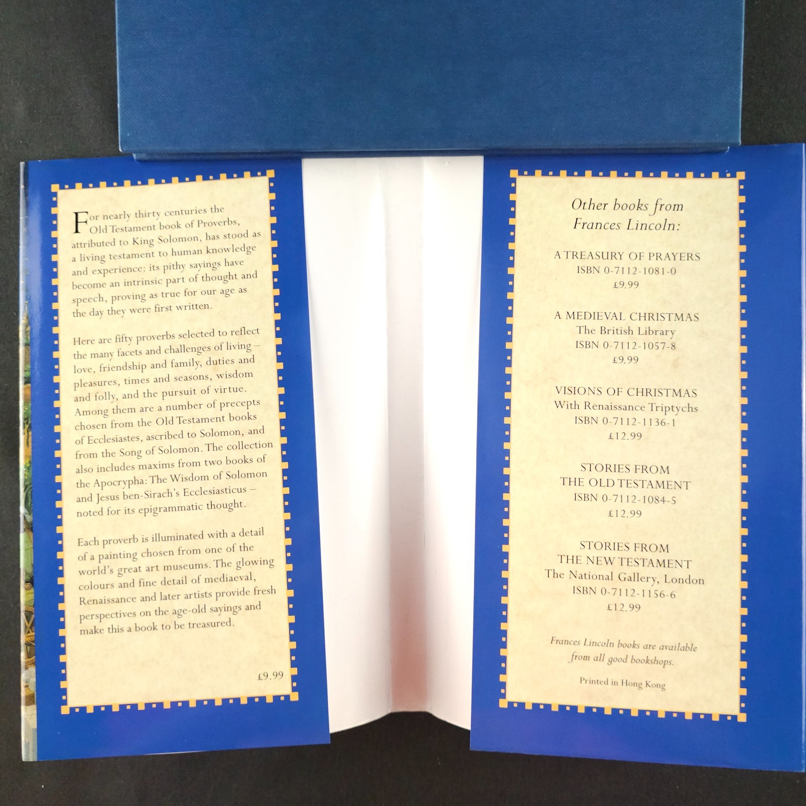 A Treasury of Proverbs (1998, 1st Ed, Hardcover) Illustrated with Art – 9 Photos