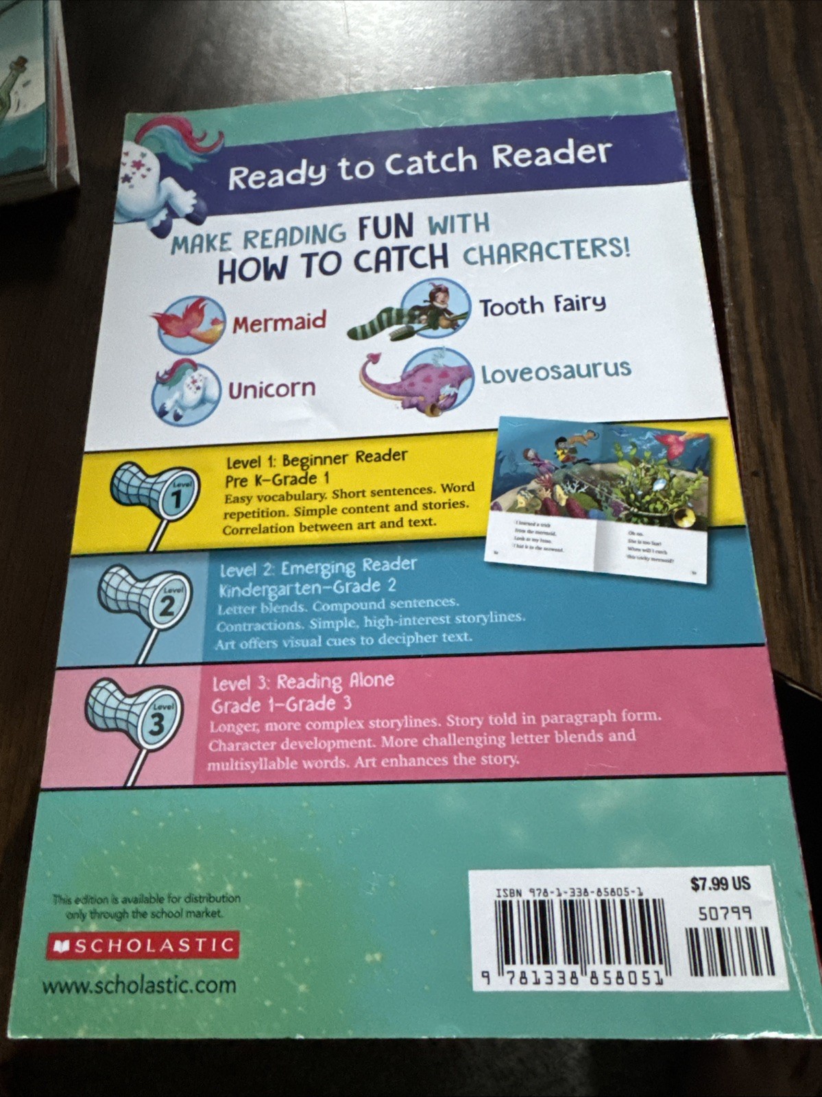 Ready To Catch Magic Children’s Paperback Book By Adam Wallace & Andy Elkerton