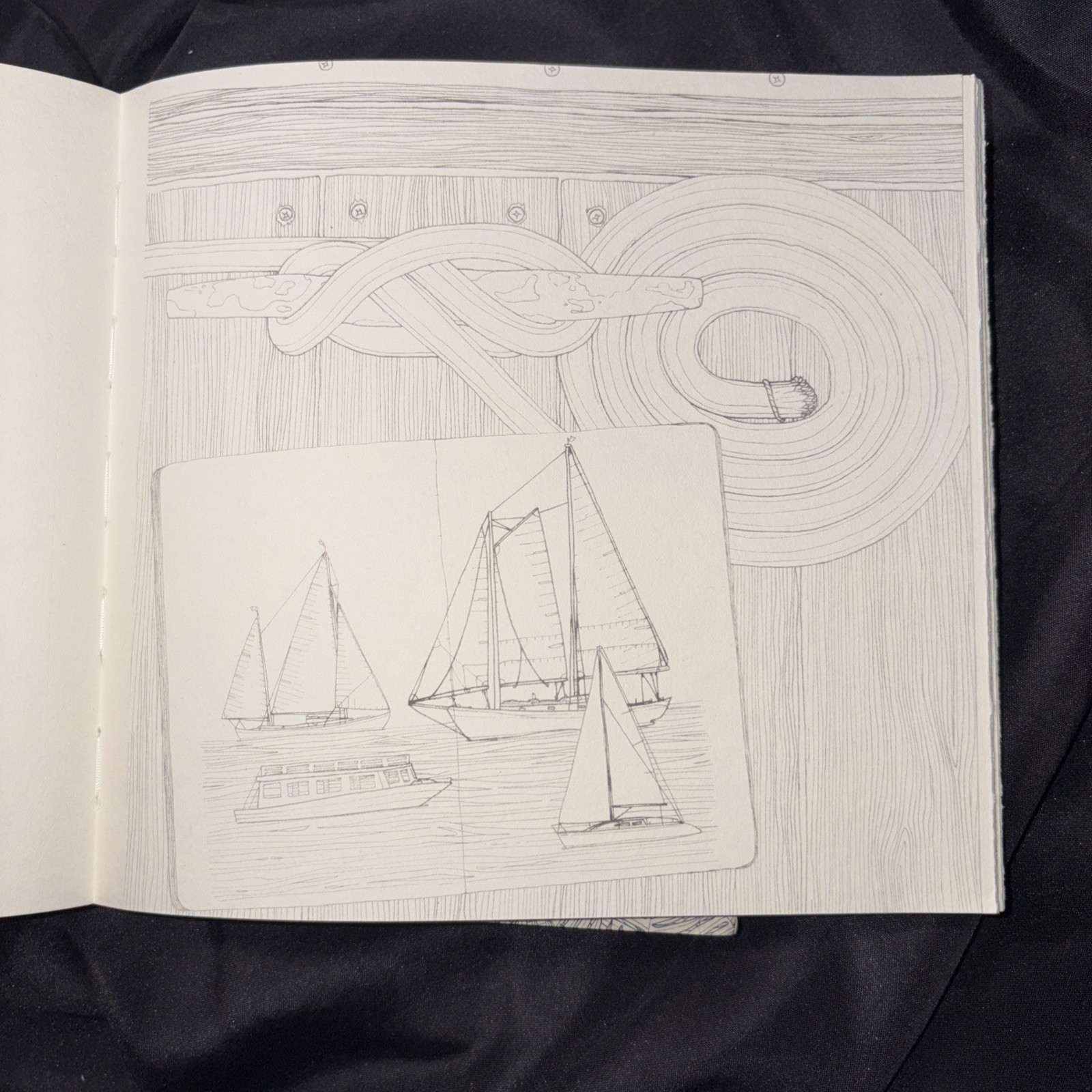 4 Adult Coloring Books by Jade Gedeon On Thick Paper 2016, 2017