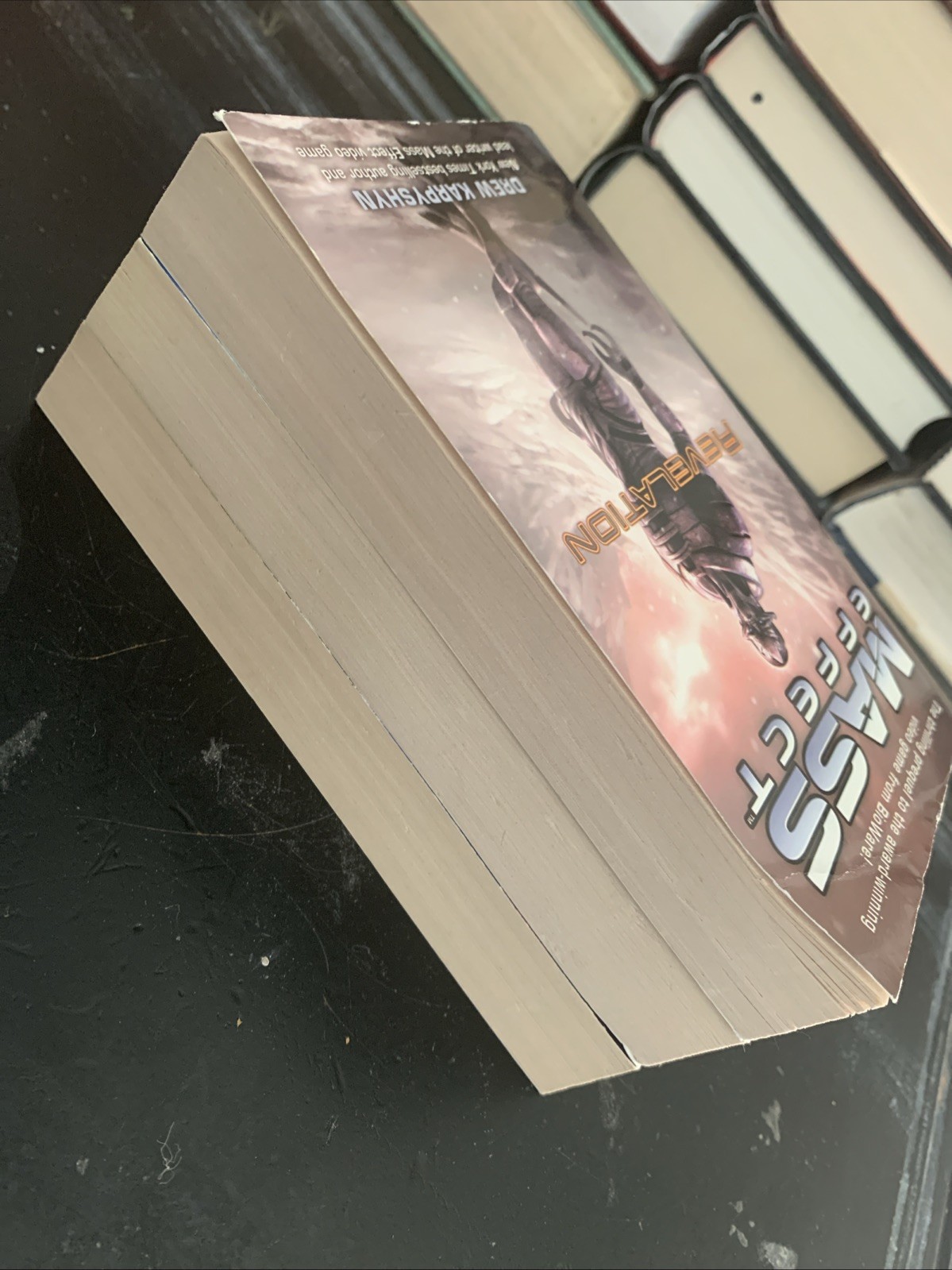 Mass Effect Paperback Book Set 1-3 Revalation/Ascension/Retribution 1st Editions