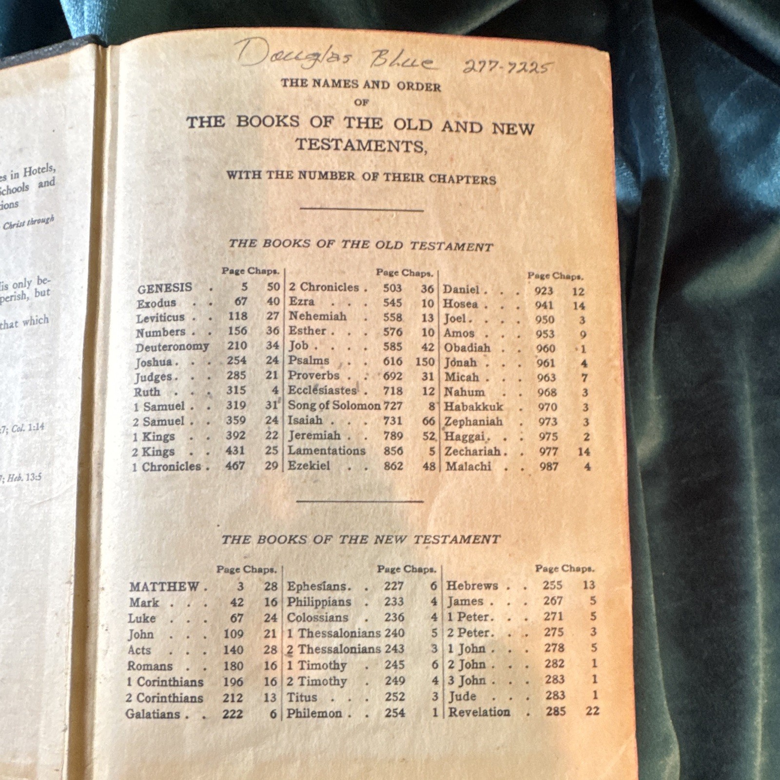 National Bible Press Holy Bible The Gideons 1954 Edition (Hardcover, English)