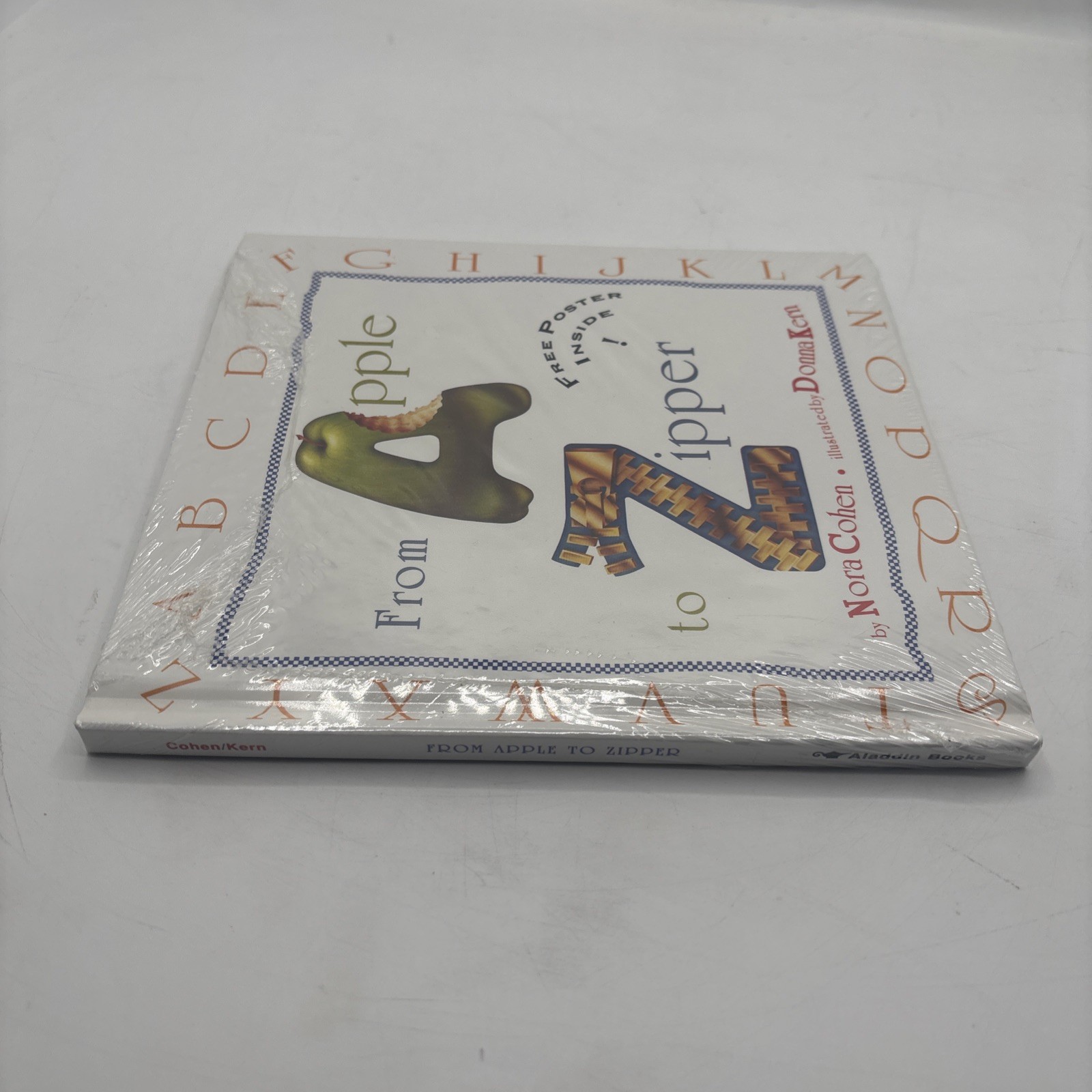 From Apple to Zipper Hardcover Book By Nora Cohen & Donna Kern SEALED BRAND NEW