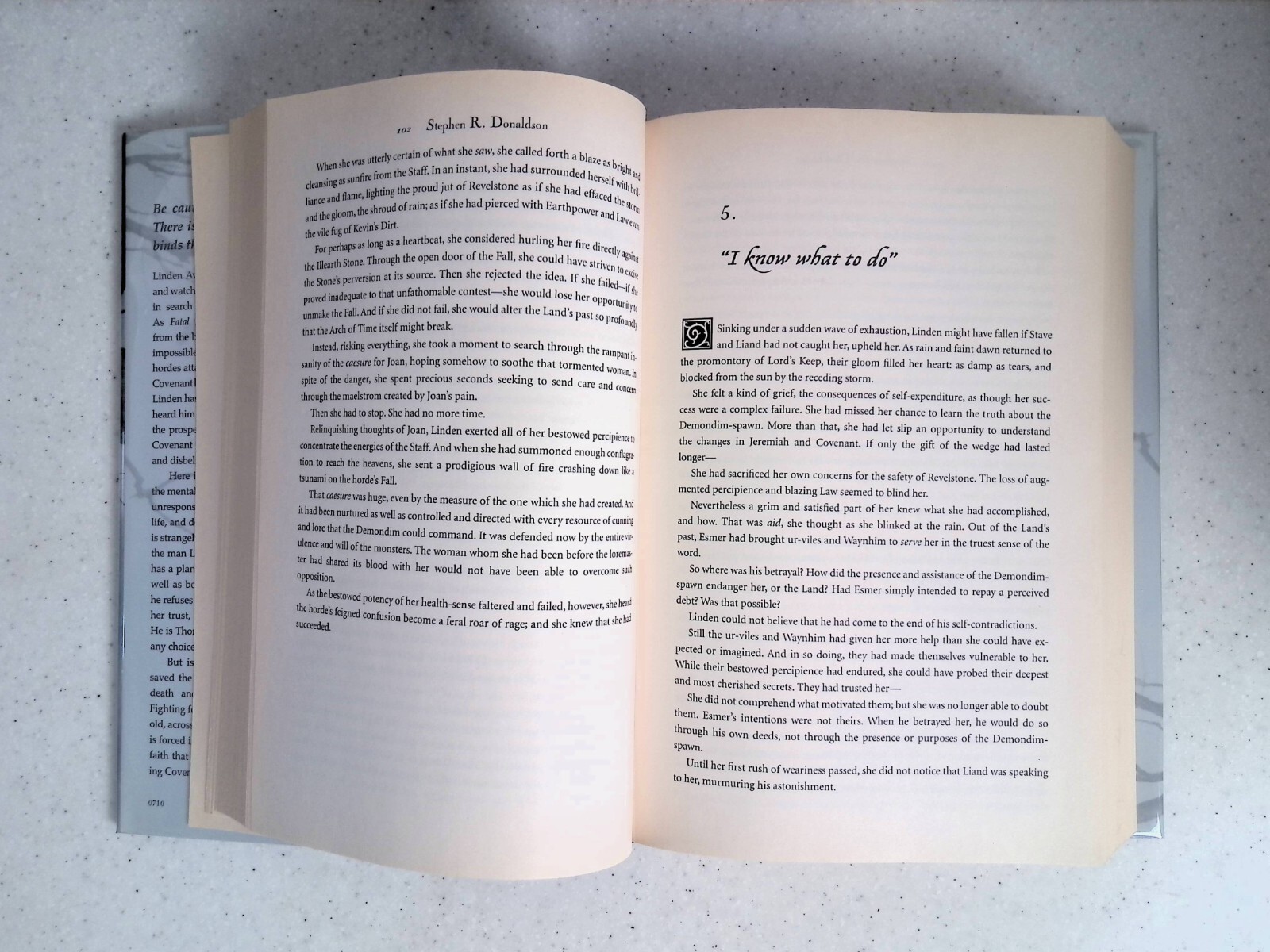 Fatal Revenant by Stephen R. Donaldson, Signed, Remaindered, 1st Edition, HC/DJ