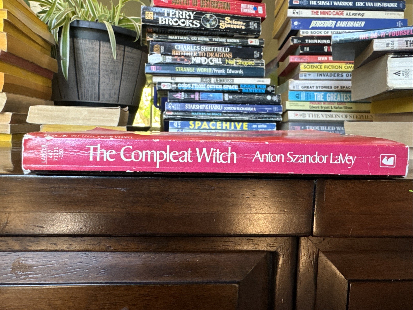 The Complete Witch by Anton Candor Lacey Author of The Satanic Bible Paperback
