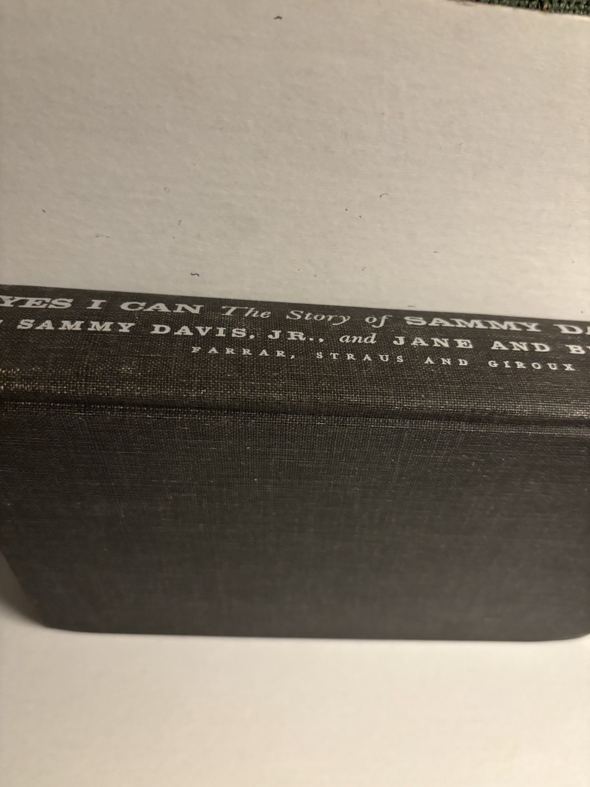 Sammy Davis, Jr. Hardcover books: Yes I Can & Why Me? (First Edition)