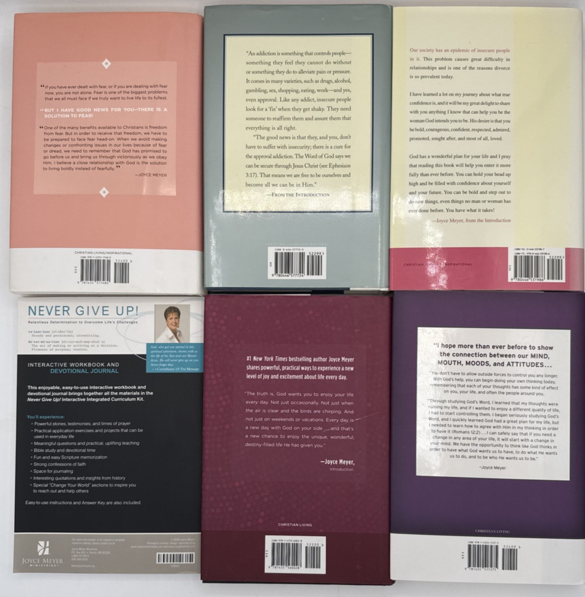 19 Books by Joyce Meyer, 14 Hardcover & 5 Paperback, B142
