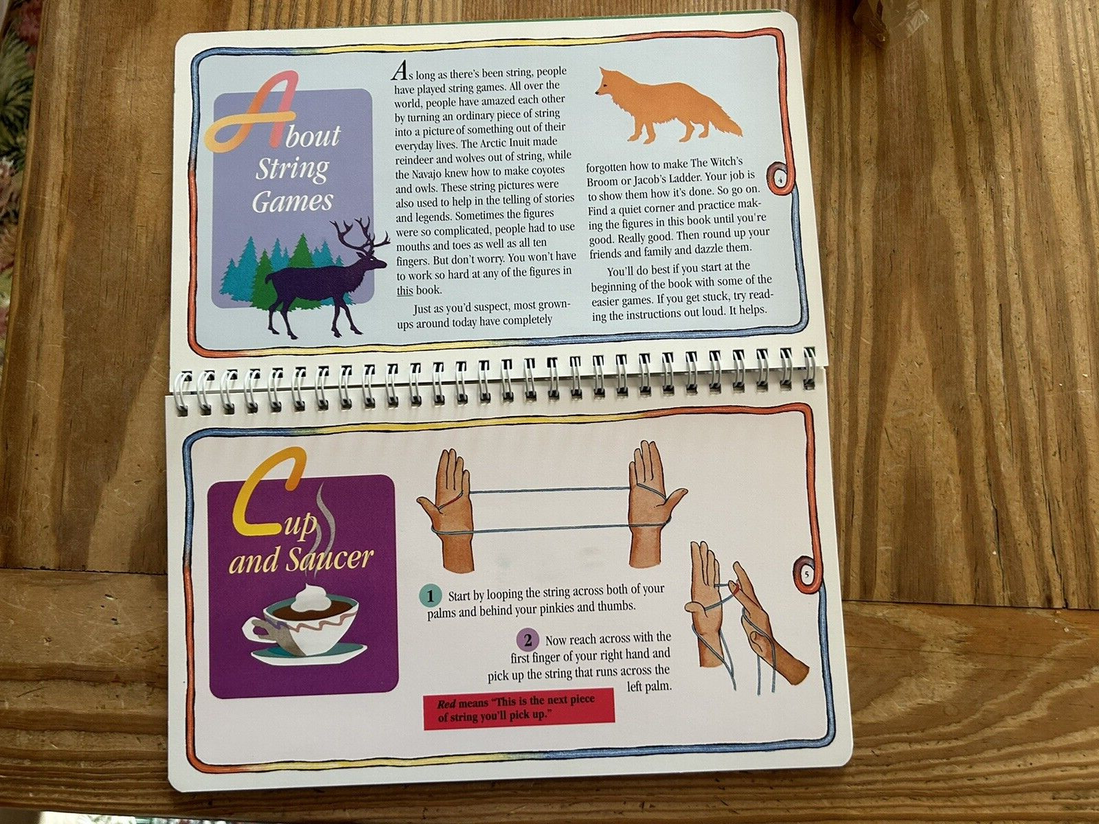 Cat’s Cradle: A Book of String Figures, by Anne Akers Johnson 1993 (NO STRINGS)