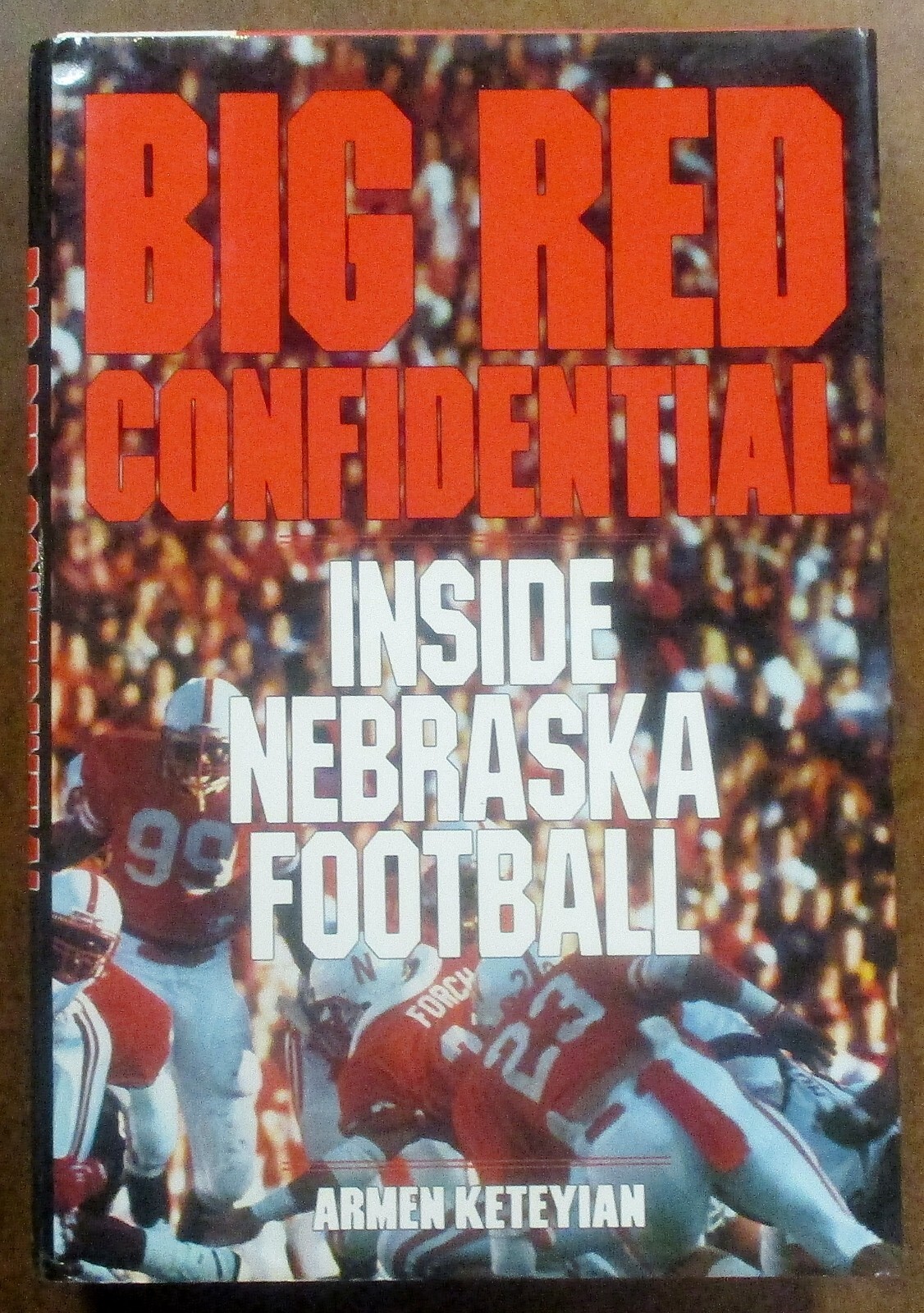 “Big Red Confidential” Inside Nebraska Football – Hardcover Book (1989)
