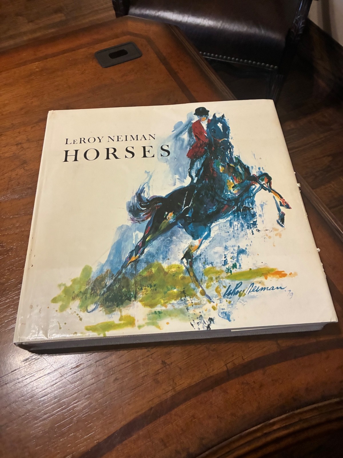 Horses Book by Leroy Neiman