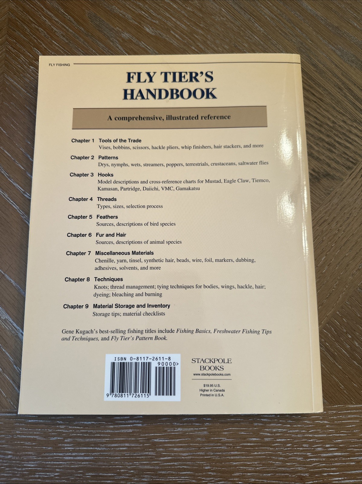Gene Kugach: Fly Tier’s Handbook Stackpole 2001 1st Edition