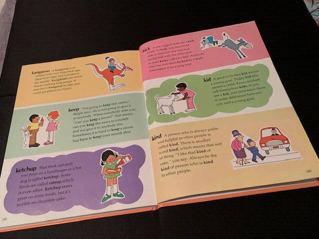 My Fun With Words by James Ertel – Hardcover Picture Book Very Good Condition