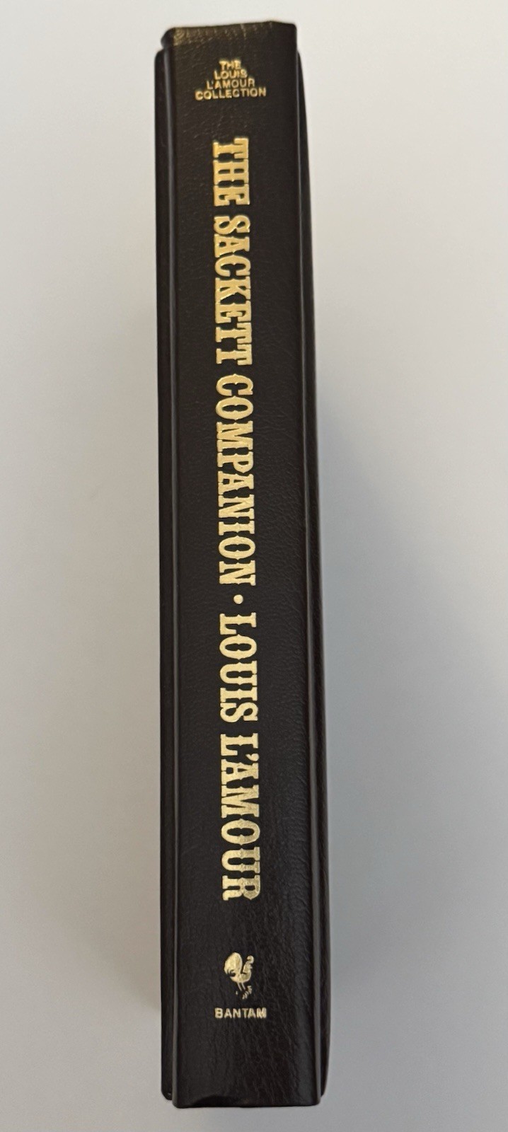 Vtg 1980’s Louis L’Amour “The Sackett Companion” Leatherette Edition Like New