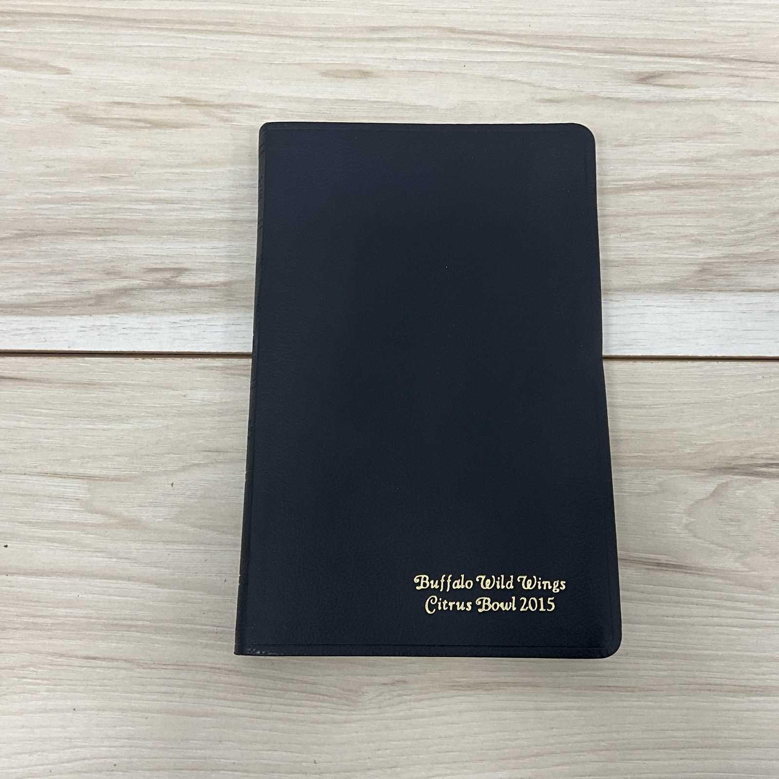 ESV Holy Bible TruTone Black LeatherSoft Crossway Embossed Buffalo Wild Wings
