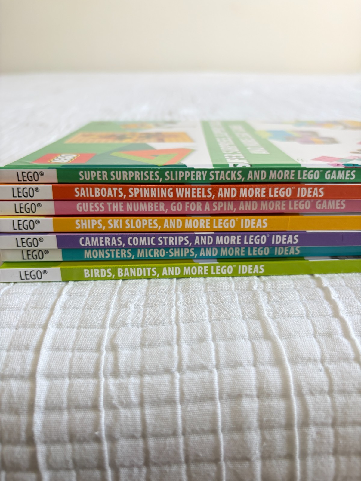 Lot of 7 LEGO DK Hardcover Books Ideas Games Activities STEM Learning