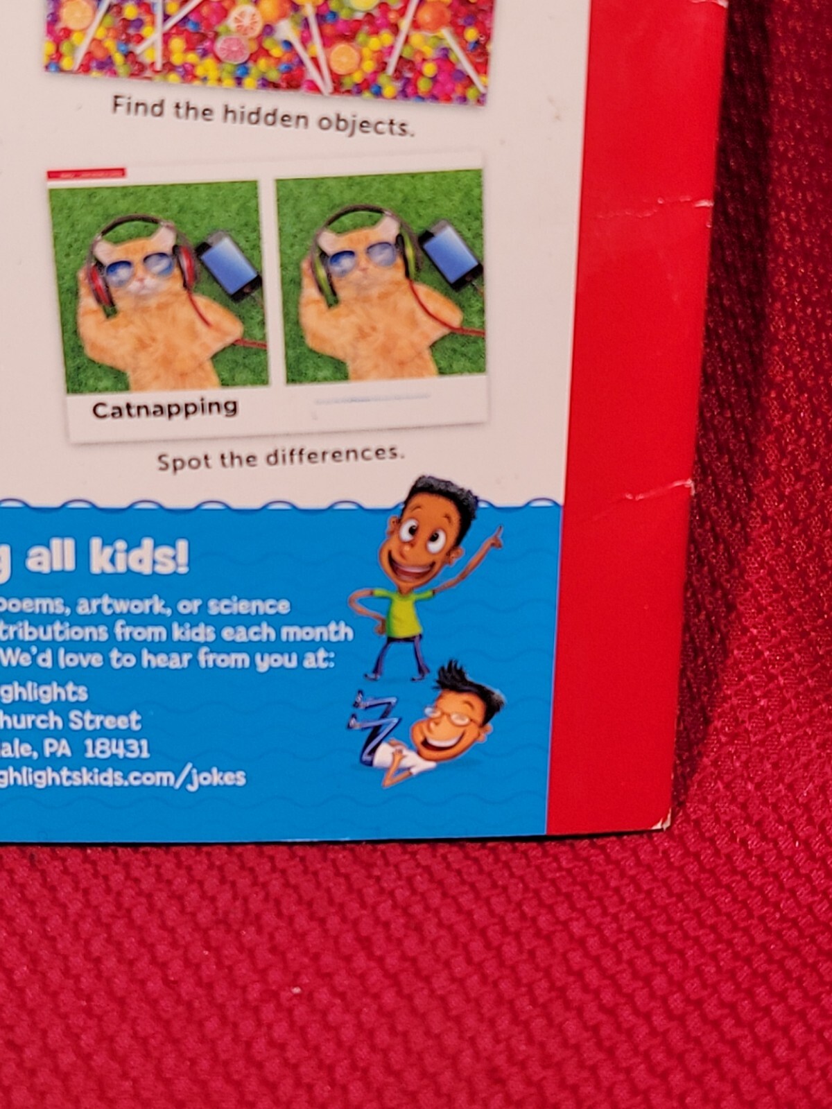 EXPLORE THE OUTDOORS Highlights Chic-Fil-A puzzle maze activity promo Book 2019