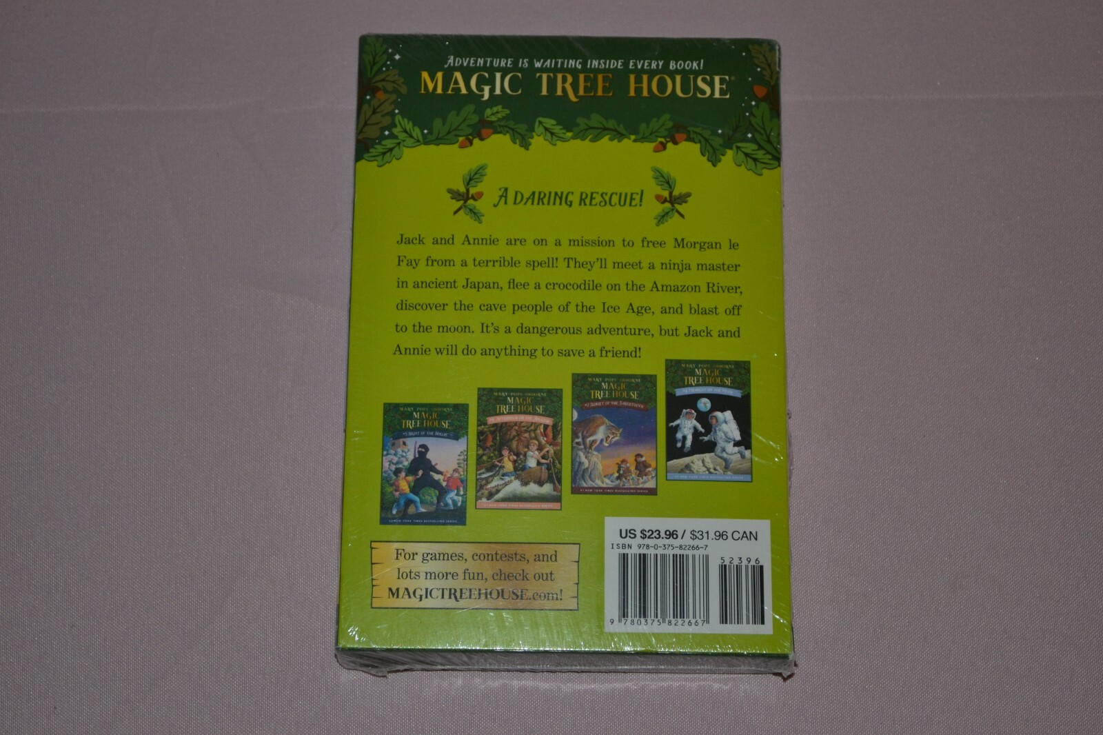 Magic Tree House Box Set of Paperbacks 5-8 in Slipcase Mary Pope Osborne