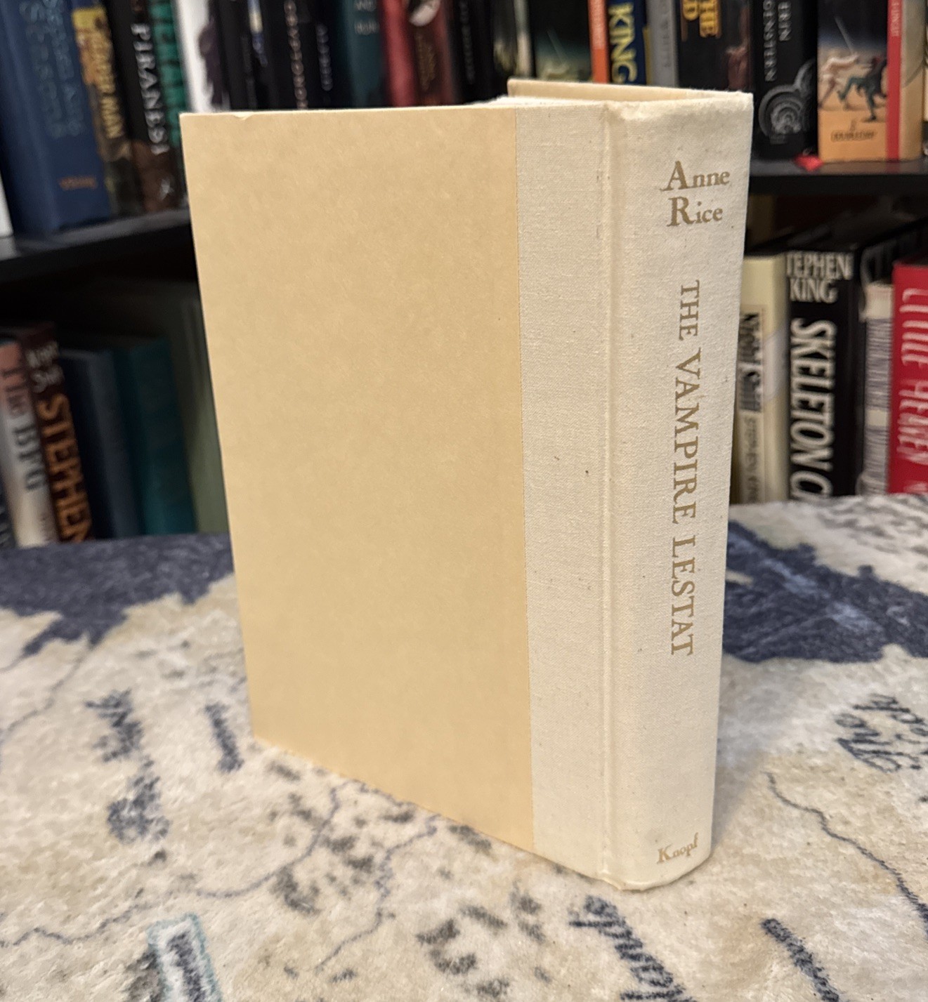 The Vampire Lestat – Anne Rice (Hardcover) First Edition/Late, VG, Interview #2