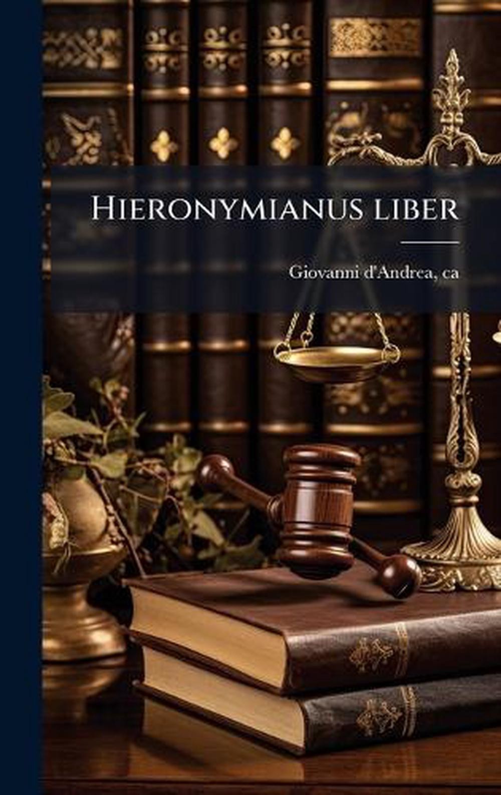 Hieronymianus liber by Ca 1270-1348 Giovanni d’Andrea Hardcover Book