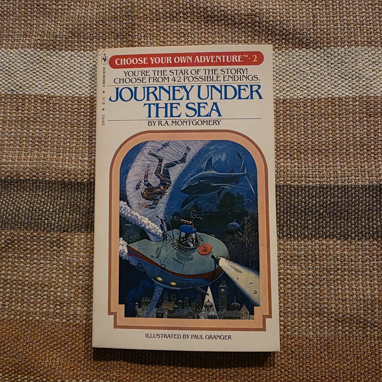 Choose Your Own Adventure 2 Journey Under The Sea Montgomery 1982 10th Printing