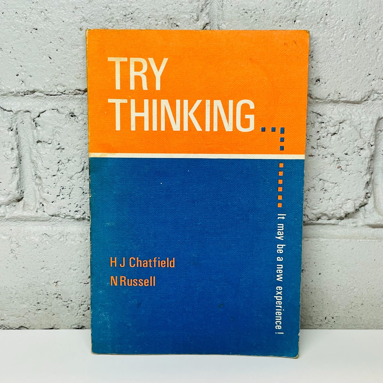 Try Thinking by H.J. Chatfield (Paperback Book) Philosophy