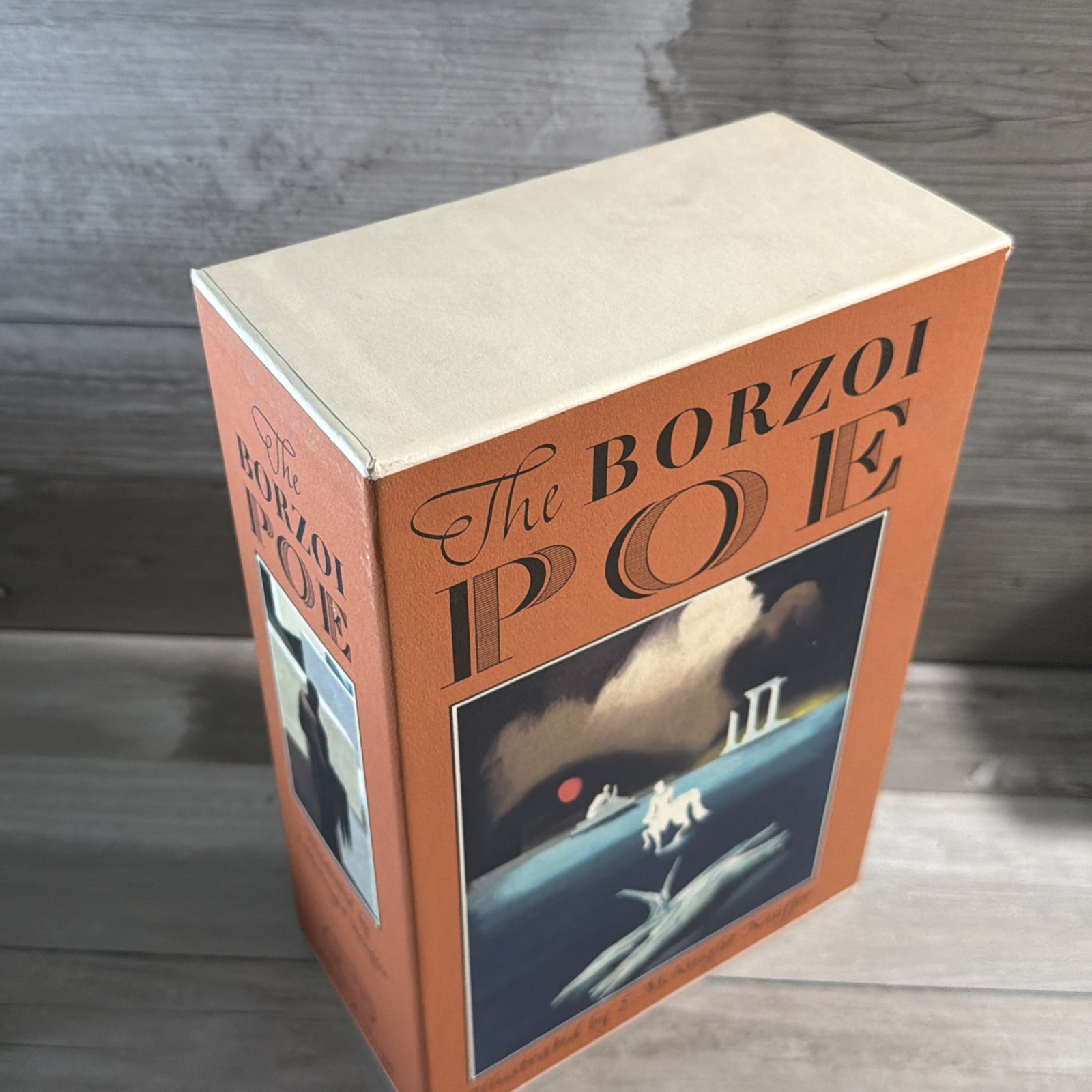 THE BORZOI POE Complete Poems and Stories Of Edgar Allan Poe 2 Vol Box Set 1982