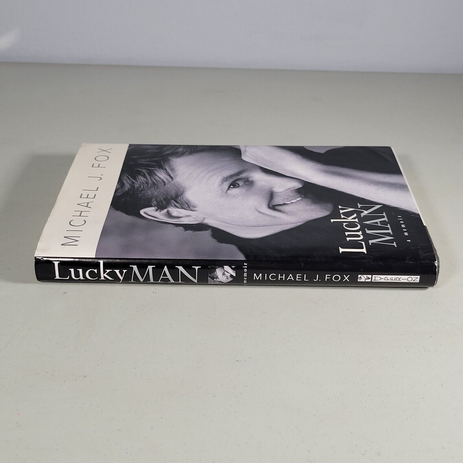 Michael J Fox Lucky Man Book Memoir 2002 Hardcover 260 Pages Celebrity Biography