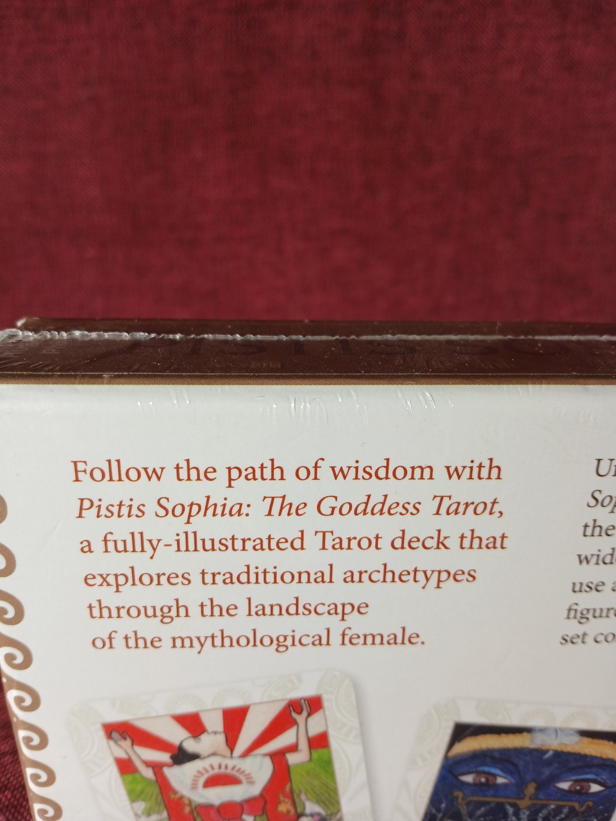 Pistis Sophia The Goddess Tarot Cards Deck Kim And Nic Schiffer Publishing NEW