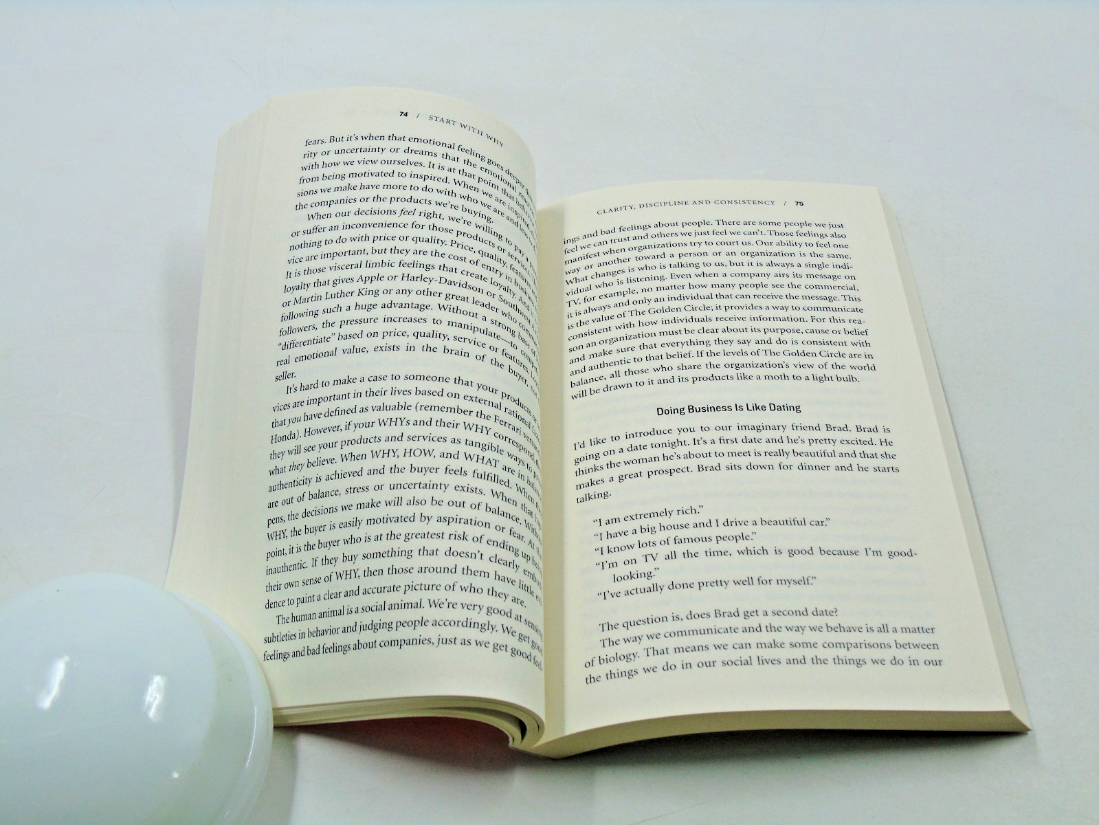 Start With Why By Simon Sinek Note and SIGNED By Richard Branson Book Club Edit