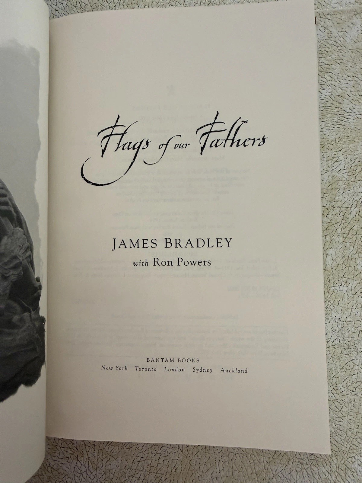 Flags of our Fathers by James Bradley – HC/DJ 2000
