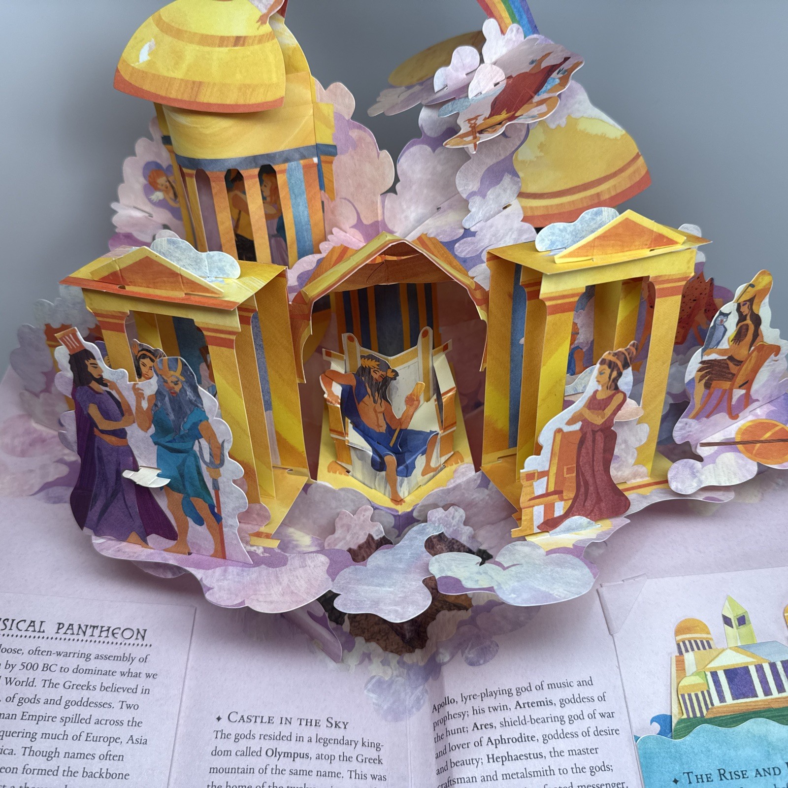Encyclopedia Mythologica: Gods and Heroes Pop-Up – Reinhart & Sabuda – HC/VG
