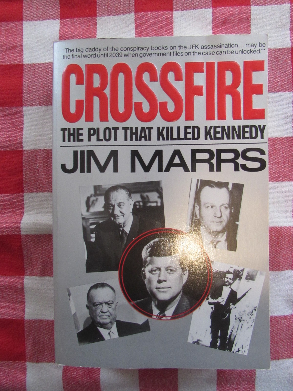 Jim Marrs 3 Book Lot; Crossfire, Terror Conspiracy, Rise of the Fourth Reich