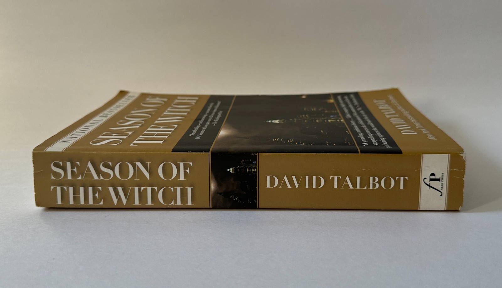DAVID TALBOT Season of the Witch | 2013 Free Press Trade Paperback