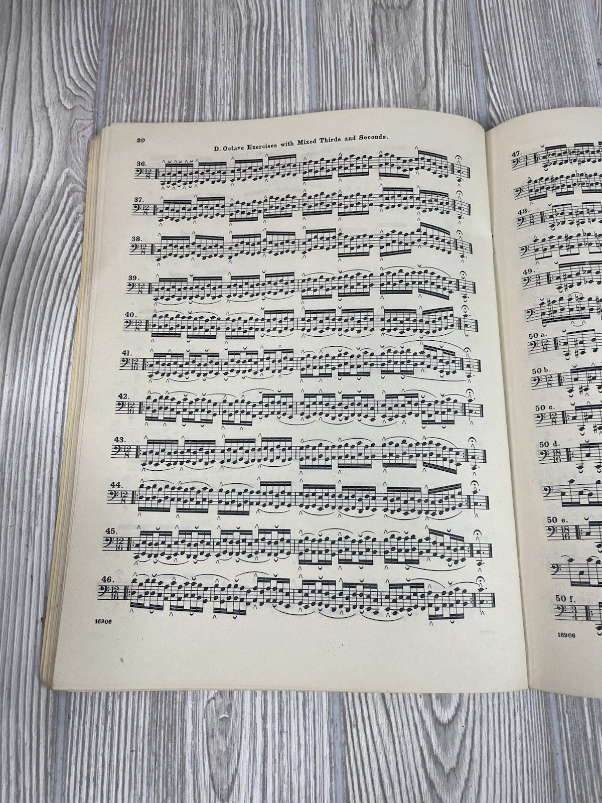 1904 Vintage Nilson Organ Sheet Music Pedal Playing Instruction Book