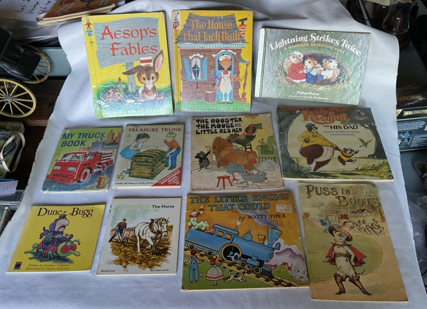 PLATT & MUNK, 1935 -1969, Rand McNally Elf + Vintage Mixed Children’s Books